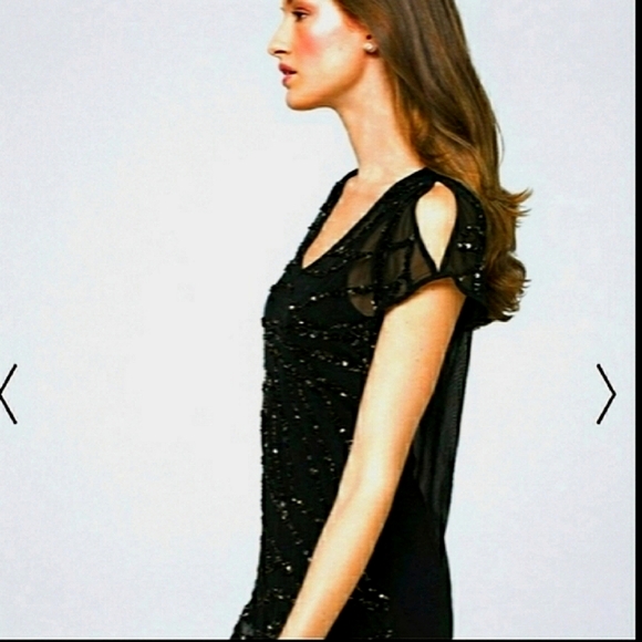 New Banana Republic Split Sleeve Sequin Tunic with Camisole - Picture 4 of 12